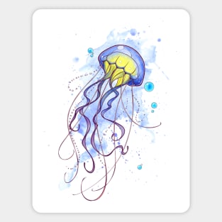 Lantern Jellyfish Magnet